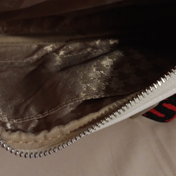 LOW START Karl Lagerfeld Paris Double Zipper w/ Guitar Strap NWT - Picture 8 of 8